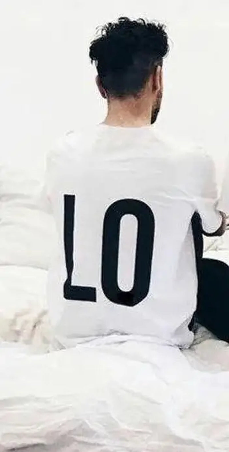 Tee Shirt Women Men T Shirt Cotton LO VE Red Basic High Quality T-Shirts Female Casual Tops Short Sleeve O Neck Femme 2024