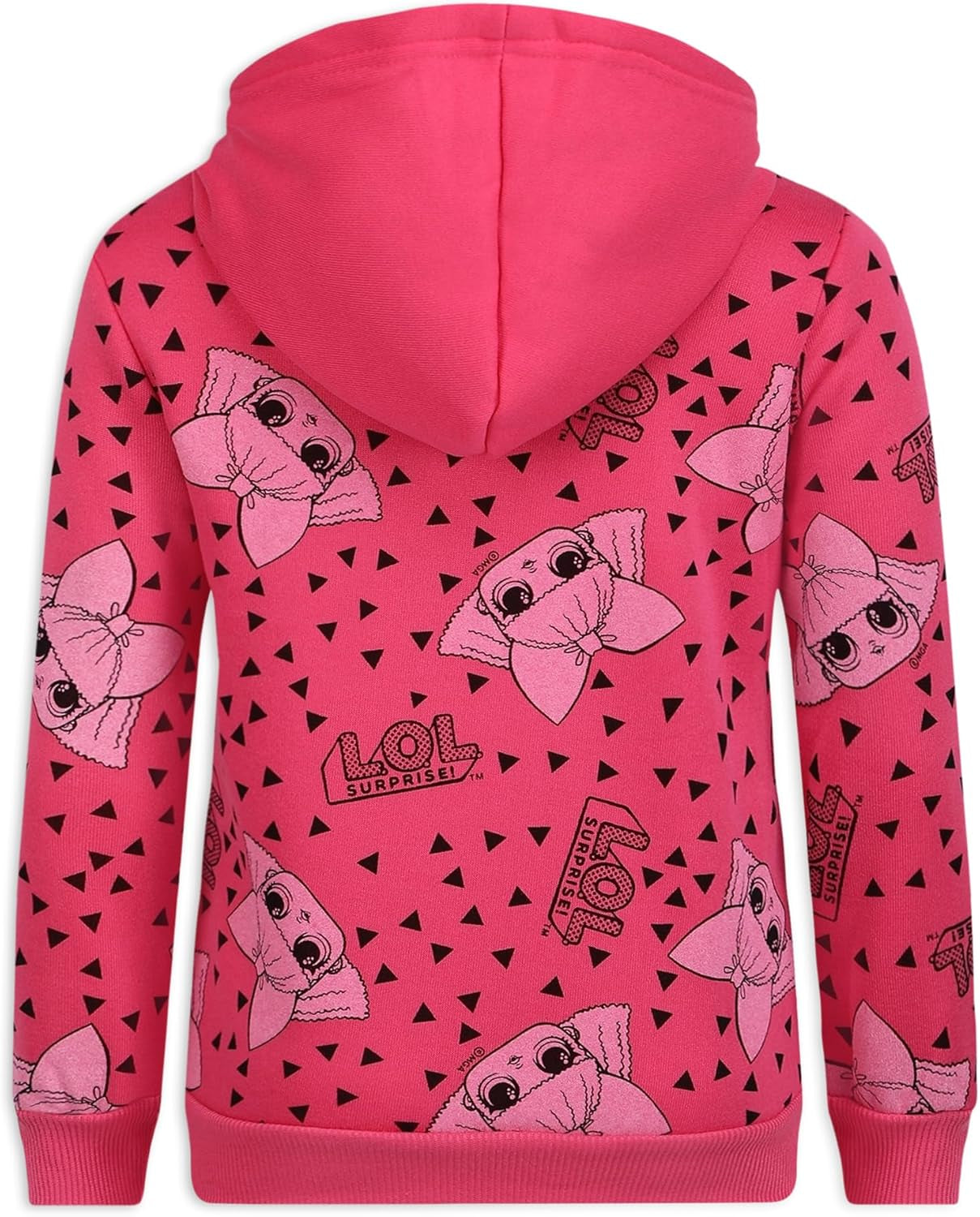 Diva Girls Pullover Fleece Hoodie and Jogger Outfit Set for Little and Big Kids MGA Entertainment – Pink