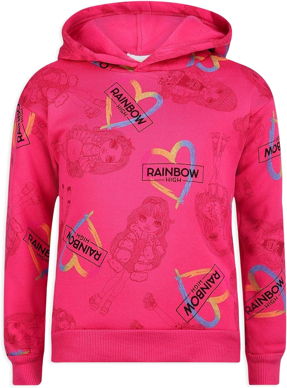 Series Sparkle Girls Hooded Sweatshirt and Legging Set for Little Kids to Big Kids MGA Entertainment – Pink