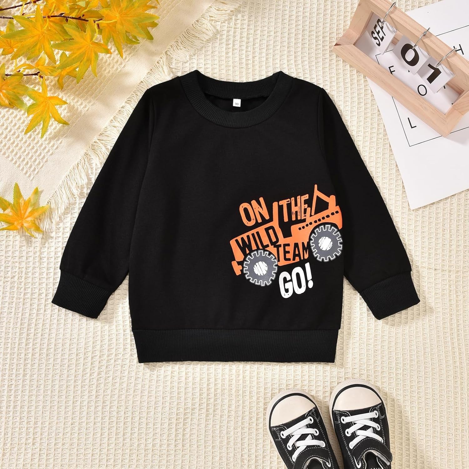 Toddler Little Boy Dinosaur Clothes Long Sleeve Tops Sweatsuit Pants Fall Winter Outfit Set