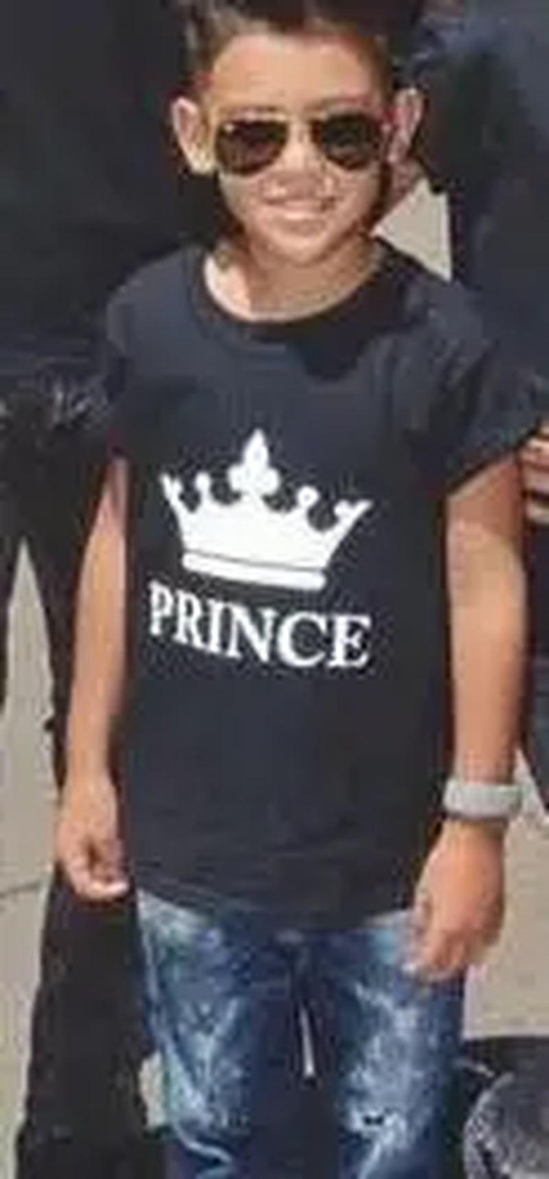 2024 NEW Funny KING QUEEN Letter Printed Black Tshirts  Summer Casual Cotton Short Sleeve Tees Tops Brand Loose Couple Tops