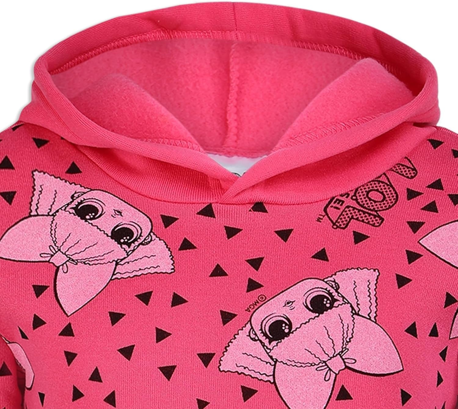 Diva Girls Pullover Fleece Hoodie and Jogger Outfit Set for Little and Big Kids MGA Entertainment – Pink
