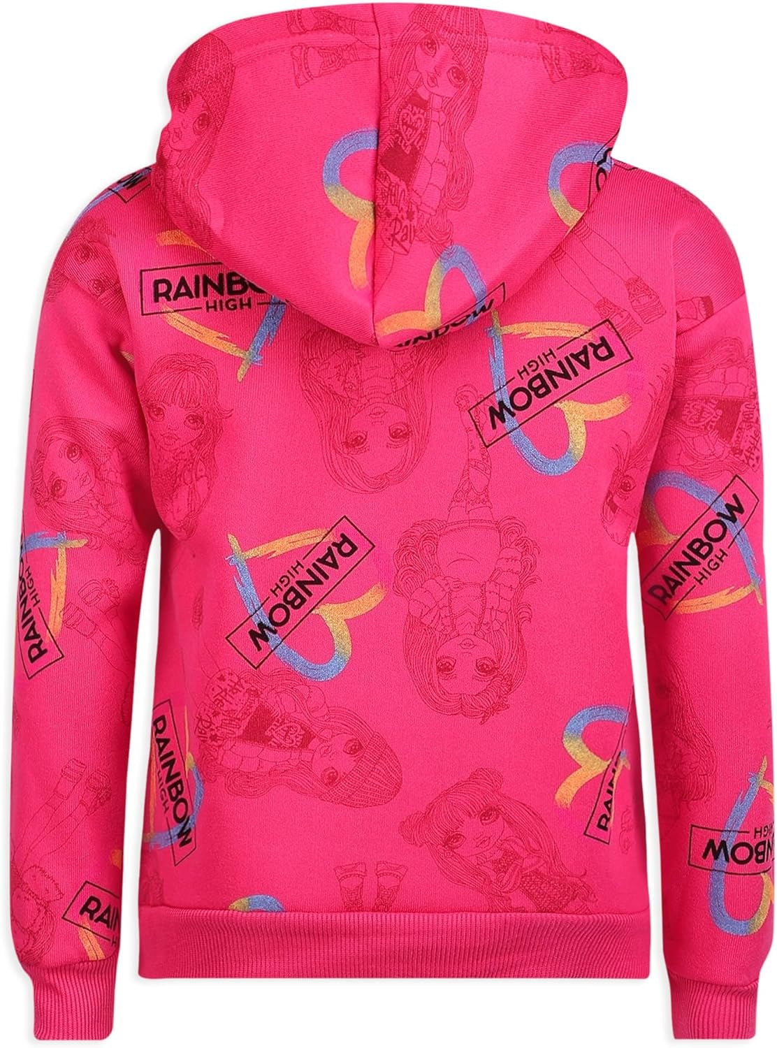 Series Sparkle Girls Hooded Sweatshirt and Legging Set for Little Kids to Big Kids MGA Entertainment – Pink