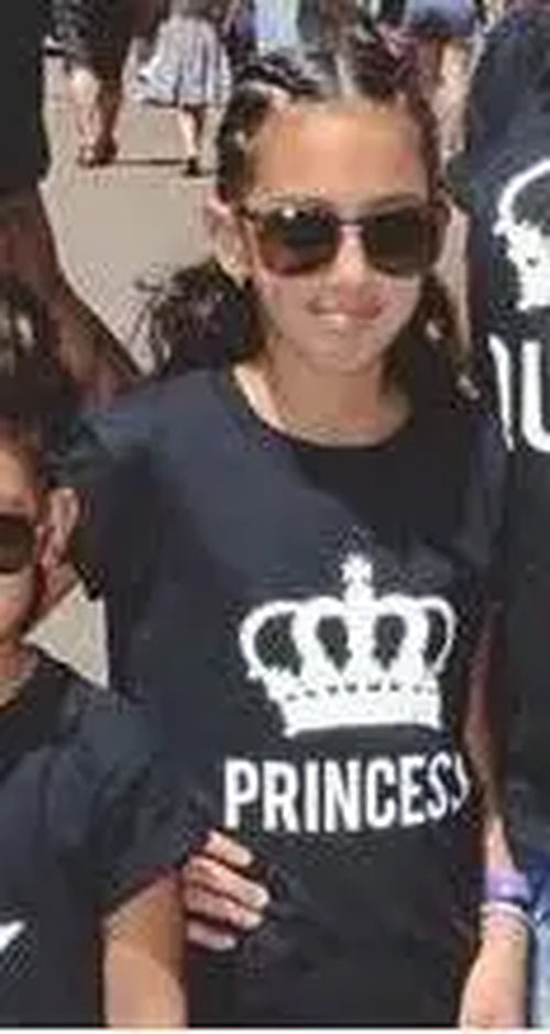 2024 NEW Funny KING QUEEN Letter Printed Black Tshirts  Summer Casual Cotton Short Sleeve Tees Tops Brand Loose Couple Tops